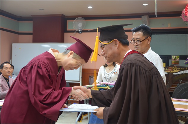 동산불교대학 45회 대학원 36회 수계및 졸업식