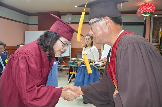 동산불교대학 45회 대학원 36회 수계및 졸업식