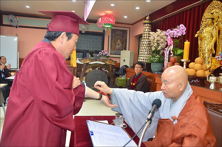 동산불교대학 수계졸업식