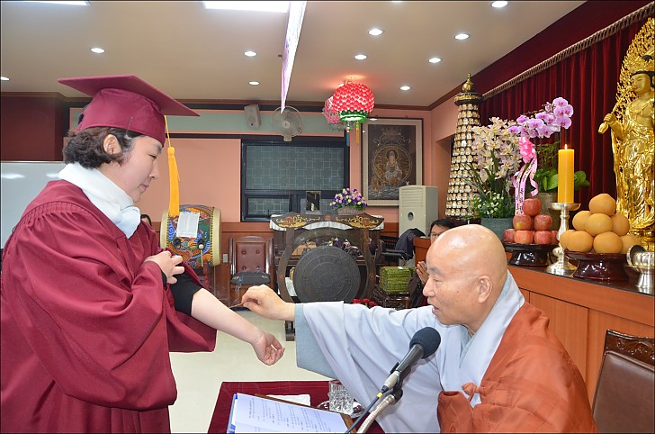 동산불교대학 수계졸업식