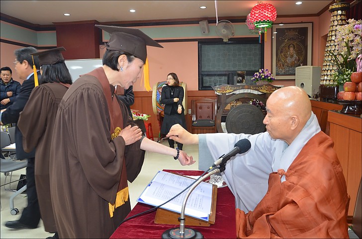 동산불교대학 수계졸업식