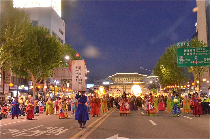 불기2560(2016)년 연등회 연등행렬 