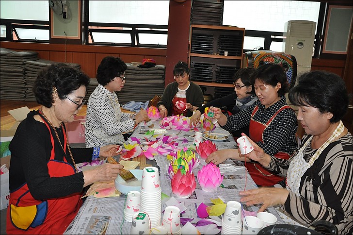 불기2560(2016)년 연등회 연등행렬 컵등만들기