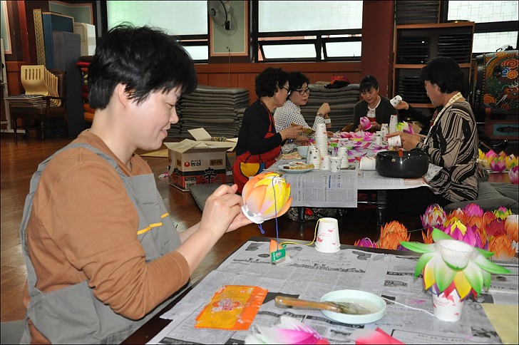 불기2560(2016)년 연등회 연등행렬 컵등만들기