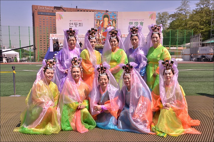 불기2560(2016)년 연등회 연등행렬 선녀님