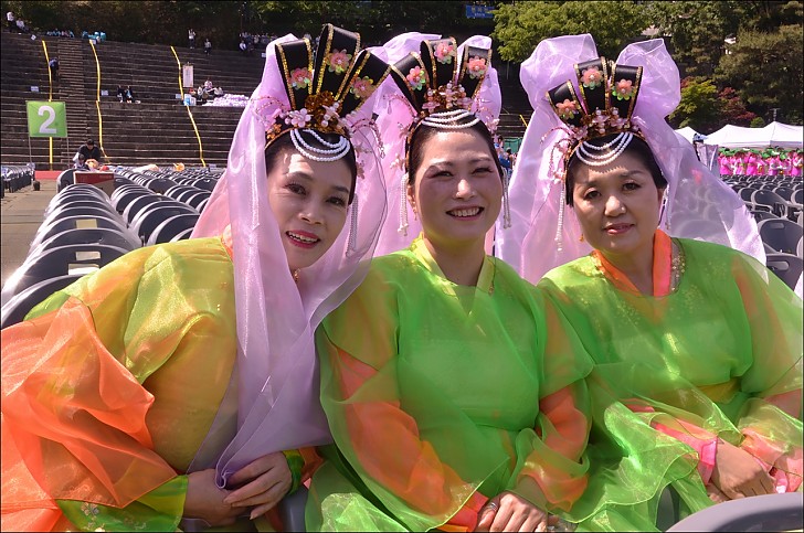 불기2560(2016)년 연등회 연등행렬 선녀님