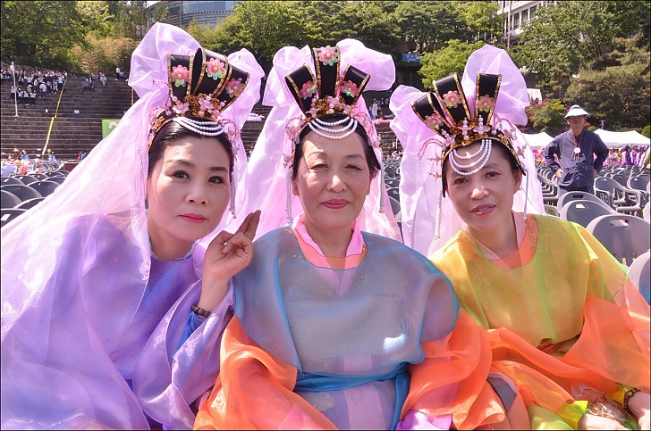 불기2560(2016)년 연등회 연등행렬 선녀님