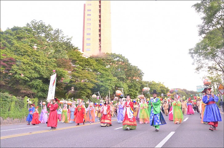 불기2560(2016)년 연등회 연등행렬 