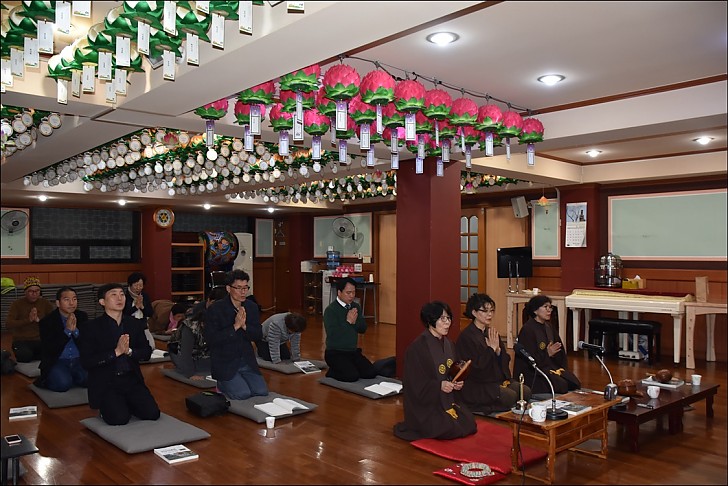 동산불교대 총학생회 염불정진