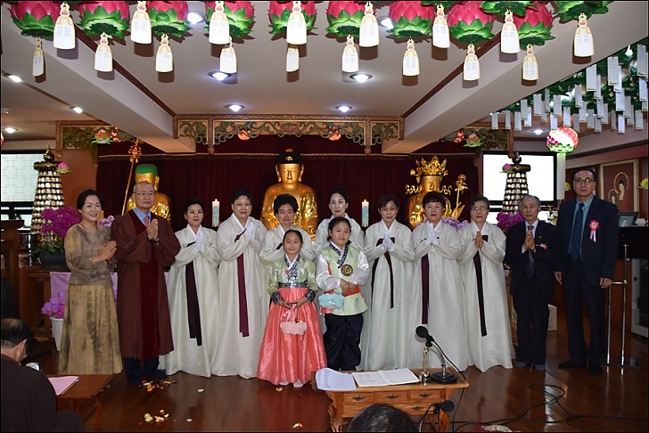 불기2561 부처님오신날 봉축법요식 점등식