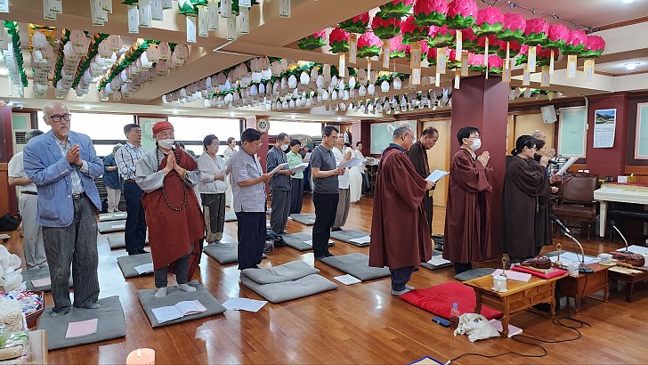 무진장대종사 10주기 추모다례재