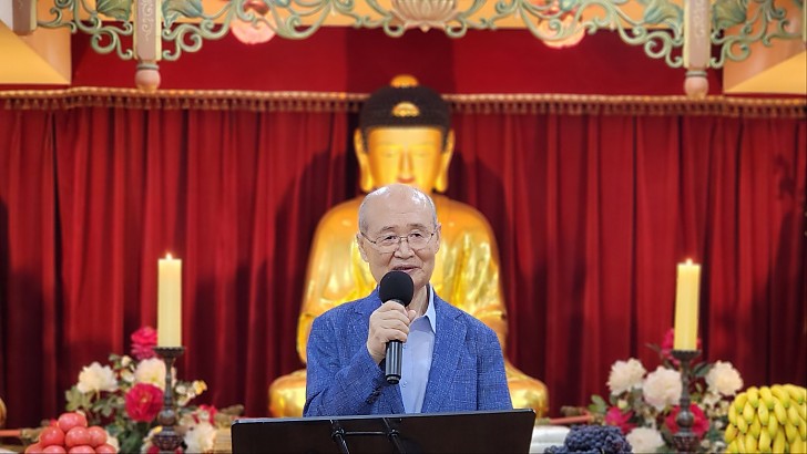 무진장대종사 추모다례재 안동일명예이사장 추모사