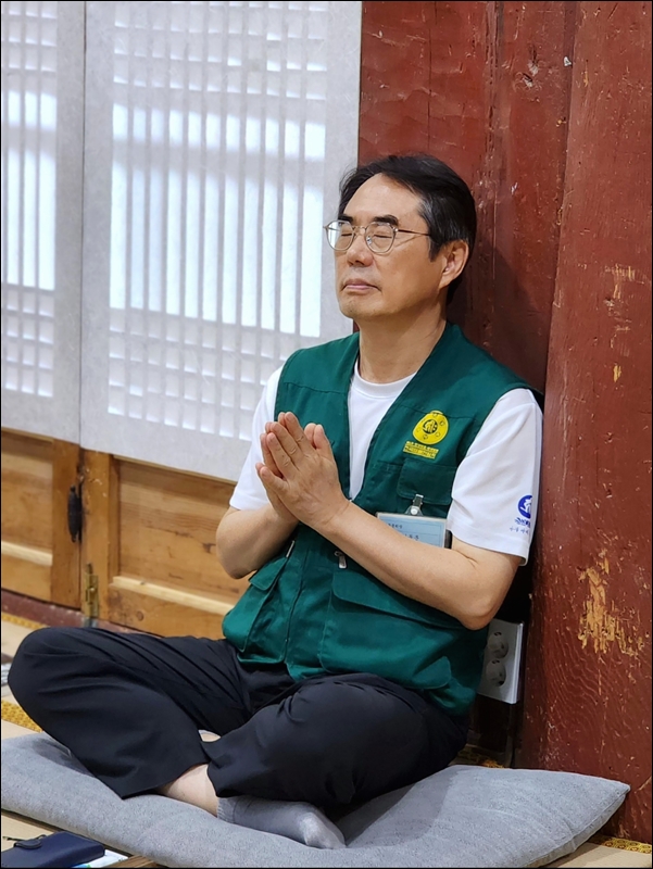송광사 염불정진대회 1일차 사자루 3