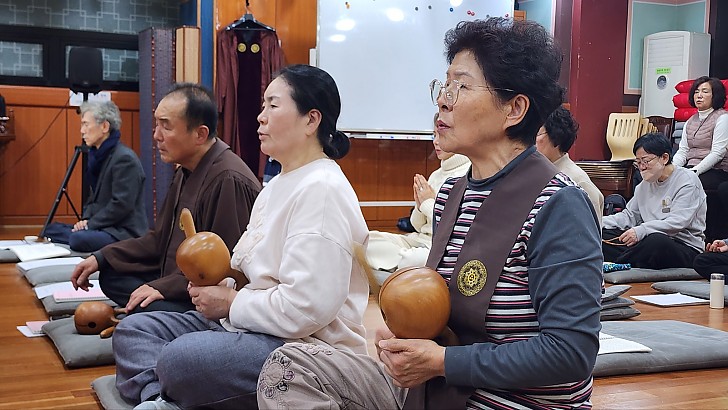 을사년 새해맞이 염불정진기도8
